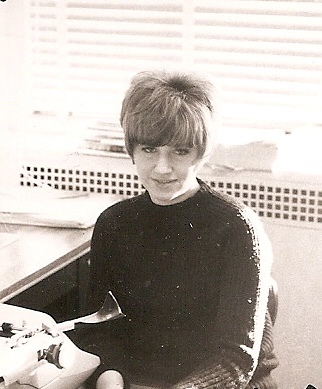 Melodee Currier at work in 1965
