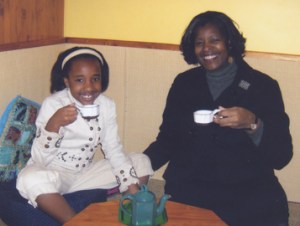 Dawn Crim at Mother and Daughter Tea