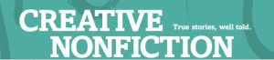 Creative Nonfiction masthead