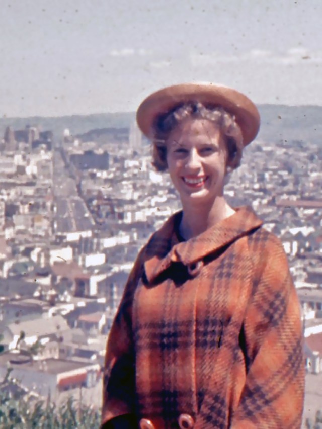 Dorothy Ross in San Francisco, 1961